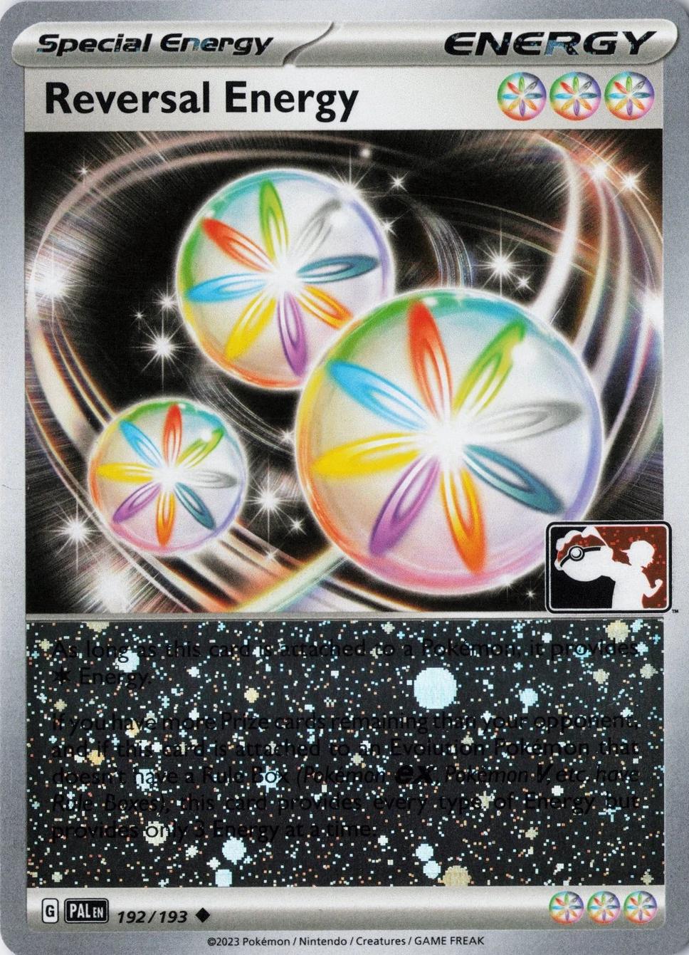 Paldea Evolved Reversal Energy [Prize-Pack-Cosmos-Holo] Pokémon card